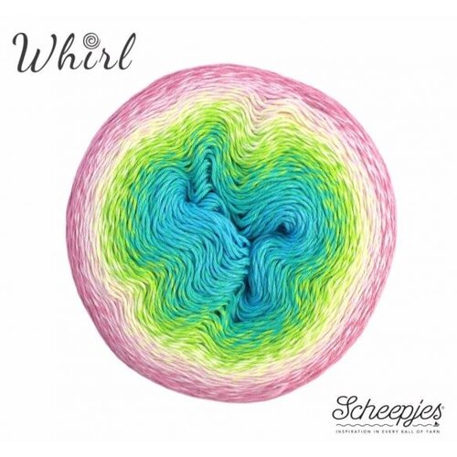 SCHEEPJES Scheepjes Whirl 1000 m - 768 Sherbet Rainbow