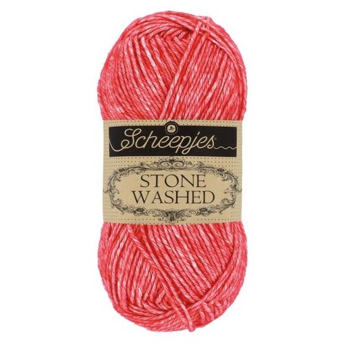 SCHEEPJES Stone Washed - 823 Carnelian SCHEEPJES Stone Washed - 823 Carnelian