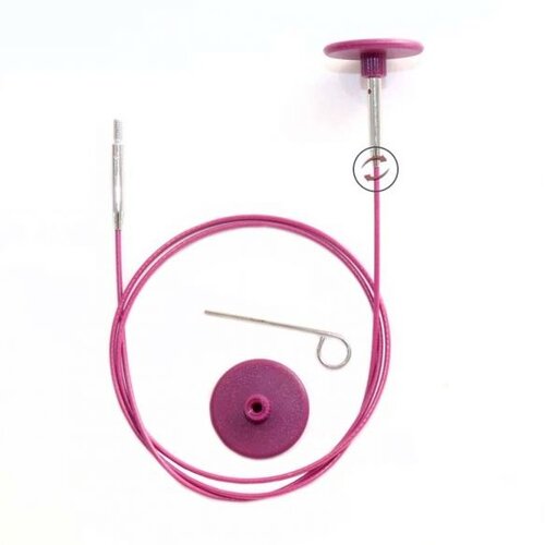 KNITPRO SWIVEL 360° VERWIS. KABEL VOOR 40CM NAALD KNITPRO SWIVEL 360° VERWIS. KABEL VOOR 40CM NAALD