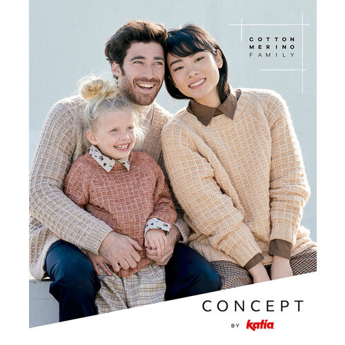 KATIA KATIA CONCEPT - COTTON-MERINO FAMILY KATIA KATIA CONCEPT - COTTON-MERINO FAMILY