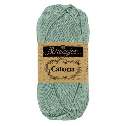 SCHEEPJES Scheepjes Catona 50g - 528 Silver Blue