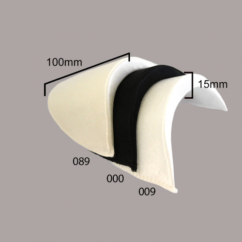 VANDAELS Schoudervulling satijn 15mm - Ecru - kleur 089