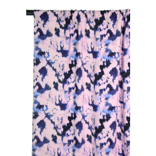 ATELIER JUPE Blue and pink tie dye viscose ATELIER JUPE Blue and pink tie dye viscose