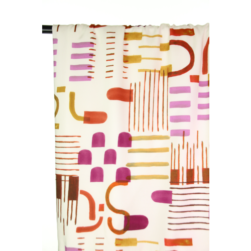 ATELIER JUPE Small abstract print viscose ATELIER JUPE Small abstract print viscose