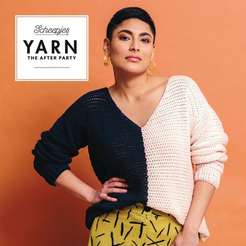 SCHEEPJES YARN THE AFTER PARTY NR.88 HALF & HALF SWEATER NL