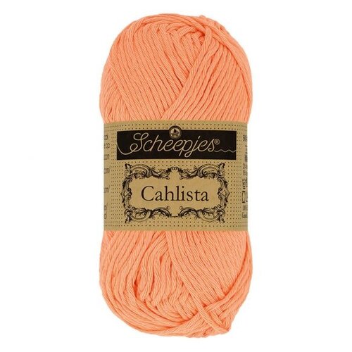 SCHEEPJES Scheepjes Cahlista 50gr - 524 Apricot SCHEEPJES Scheepjes Cahlista 50gr - 524 Apricot