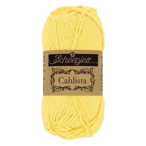 SCHEEPJES Scheepjes Cahlista 50gr - 522 Primrose SCHEEPJES Scheepjes Cahlista 50gr - 522 Primrose