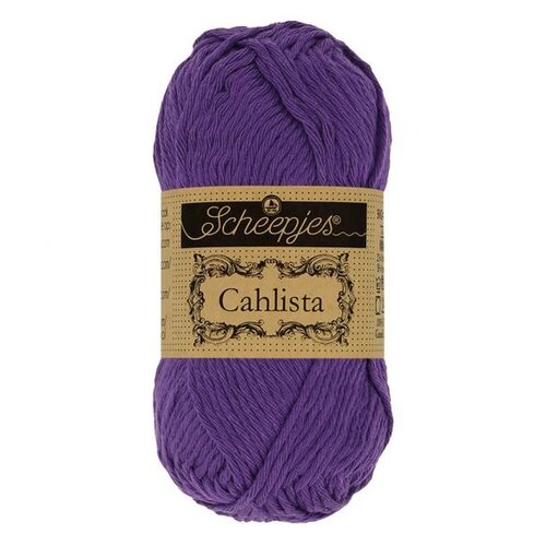 SCHEEPJES Scheepjes Cahlista 50gr - 521 Deep Violet SCHEEPJES Scheepjes Cahlista 50gr - 521 Deep Violet