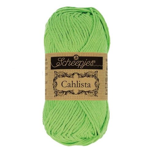 SCHEEPJES Scheepjes Cahlista 50gr - 513 Apple Granny SCHEEPJES Scheepjes Cahlista 50gr - 513 Apple Granny