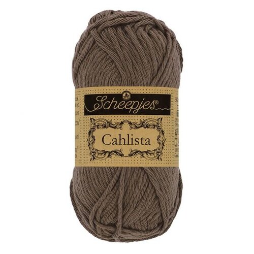 SCHEEPJES Scheepjes Cahlista 50gr - 507 Chocolate SCHEEPJES Scheepjes Cahlista 50gr - 507 Chocolate