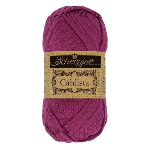 SCHEEPJES Scheepjes Cahlista 50gr - 128 Tyrian Purple