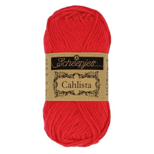 SCHEEPJES Scheepjes Cahlista 50gr - 115 Hot Red