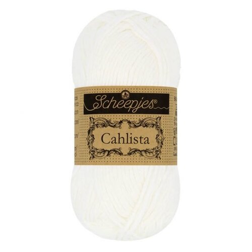 SCHEEPJES Scheepjes Cahlista 50gr - 106 Snow White