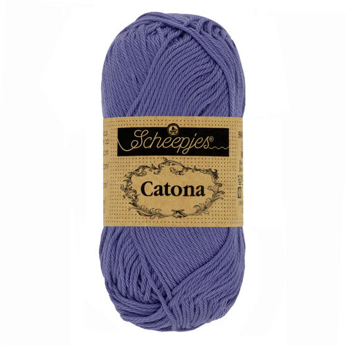 SCHEEPJES Scheepjes Catona 50g - 508 Deep Amethyst