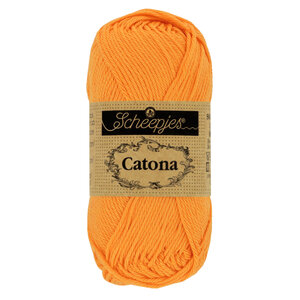 SCHEEPJES Scheepjes Catona 50g - 411 Sweet Orange