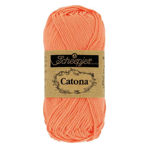 SCHEEPJES Scheepjes Catona 50g - 410 Rich Coral