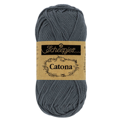 SCHEEPJES Scheepjes Catona 50g - 393 Charcoal