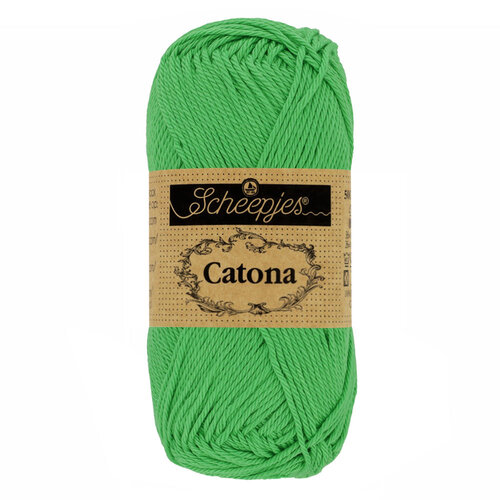 SCHEEPJES Scheepjes Catona 50g - 389 Apple Green