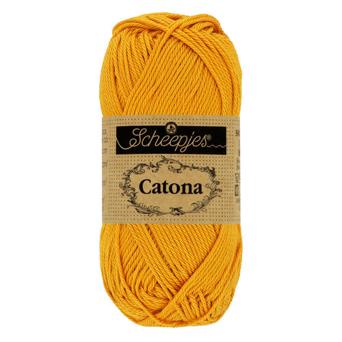 SCHEEPJES Scheepjes Catona 50g - 249 Saffron