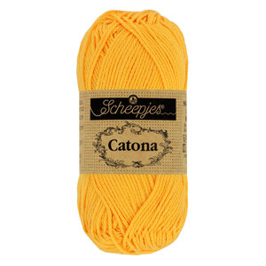 SCHEEPJES Scheepjes Catona 50g - 208 Yellow Gold