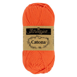 SCHEEPJES Scheepjes Catona 50g - 189 Royal Orange