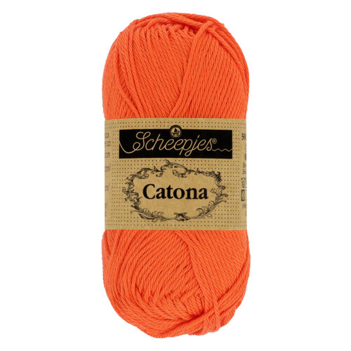 SCHEEPJES Scheepjes Catona 50g - 189 Royal Orange