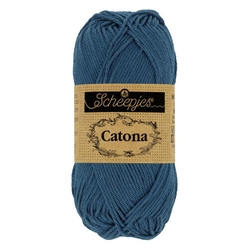 SCHEEPJES Scheepjes Catona 50g - 164 Light Navy