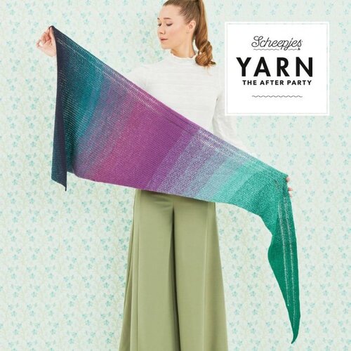 SCHEEPJES YARN THE AFTER PARTY NR.32 EXCLAMATION SHAWL NL
