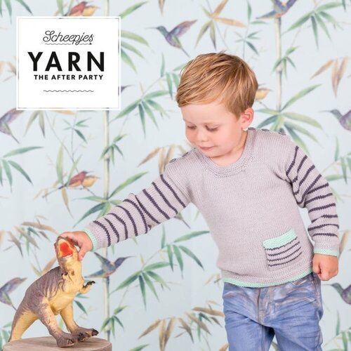 SCHEEPJES YARN THE AFTER PARTY NR.22 DINO HUNTER SWEATER NL