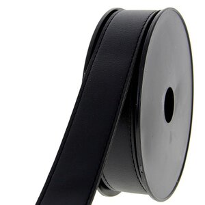 Kunstlederen Tassenband 30mm - Zwart