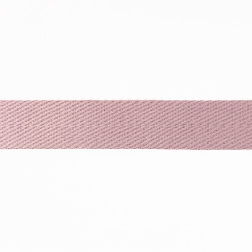 Tassenband Uni - Gewassen Roze 35mm Tassenband Uni - Gewassen Roze 35mm