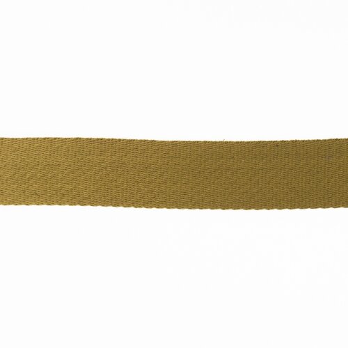 Tassenband Uni - Goudbruin 35mm