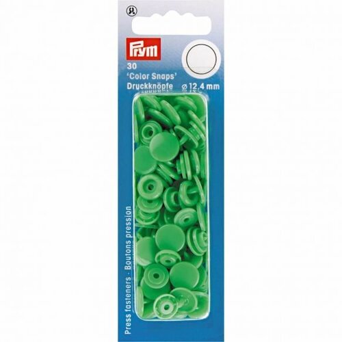 PRYM PRYM DRUKKNOPEN 12.4MM LICHTGROEN