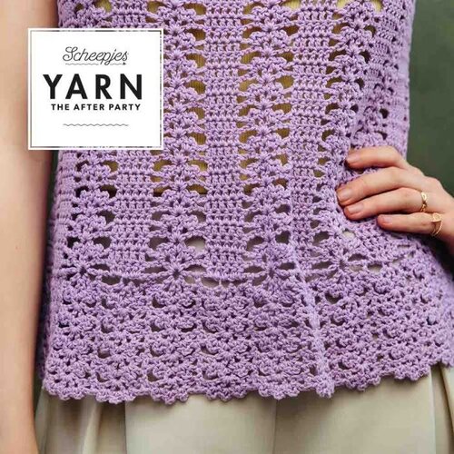 SCHEEPJES YARN THE AFTER PARTY NR.150 TASSEL TIE VEST