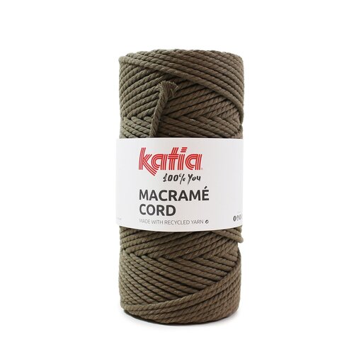 KATIA MACRAME CORD vison oscuro - 104 KATIA MACRAME CORD vison oscuro - 104