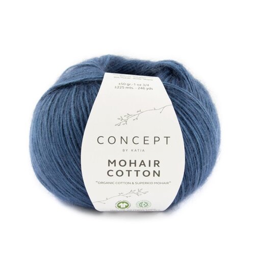 KATIA MOHAIR COTTON petroleo - 83 KATIA MOHAIR COTTON petroleo - 83