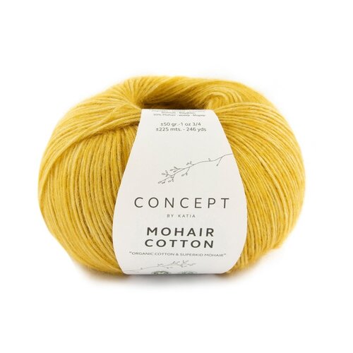 KATIA MOHAIR COTTON mostaza - 79 KATIA MOHAIR COTTON mostaza - 79