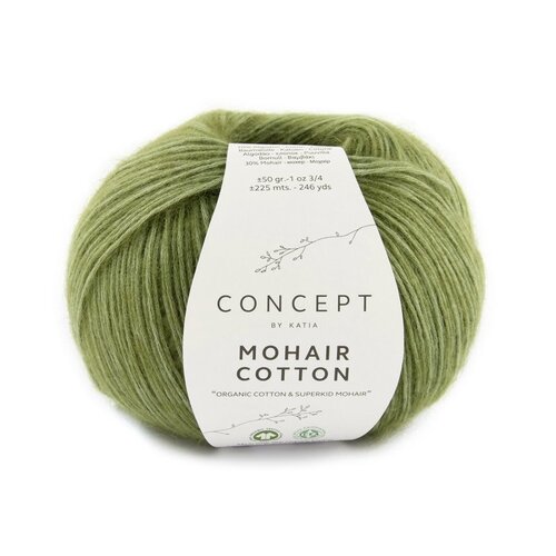 KATIA MOHAIR COTTON militar - 78 KATIA MOHAIR COTTON militar - 78