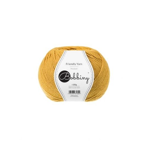 BOBBINY Bobbiny Friendly Yarn - Mustard