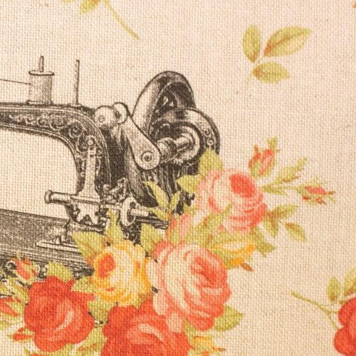 sewing machines and flowers