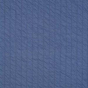 quilted jersey stripe - blue