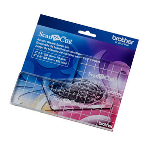 BROTHER ScanNcut acrylic stamp block set