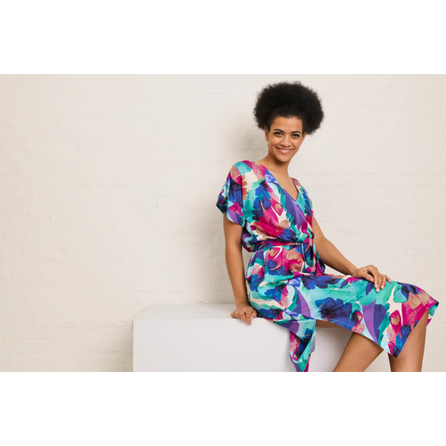 ATELIER JUPE Bright and colourful viscose