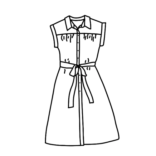 ATELIER JUPE Ava summer dress - Paper pattern