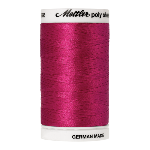 METTLER POLY SHEEN N°40 - 800m  - 2300 Bright Ruby