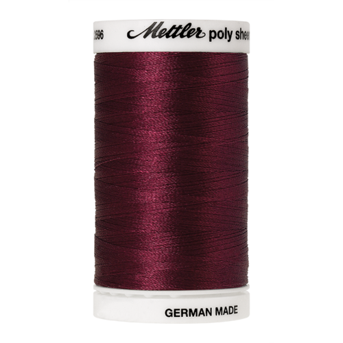 METTLER POLY SHEEN N°40 - 800m  - 2222 Burgundy