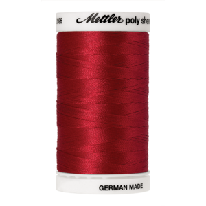 METTLER POLY SHEEN N°40 - 800m  - 1902 Poinsettia