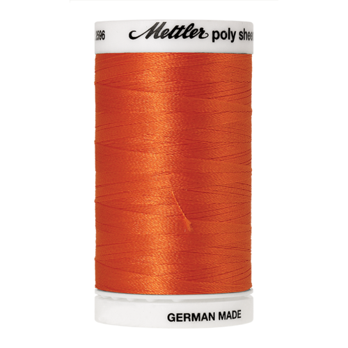 METTLER POLY SHEEN N°40 - 800m  - 1300 Tangerine