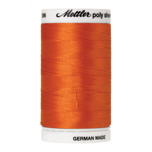 METTLER POLY SHEEN N°40 - 800m  - 1102 Pumpkin