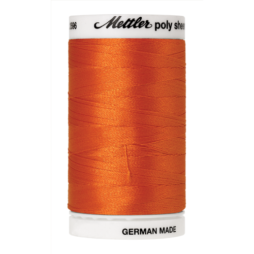 METTLER POLY SHEEN N°40 - 800m  - 1102 Pumpkin